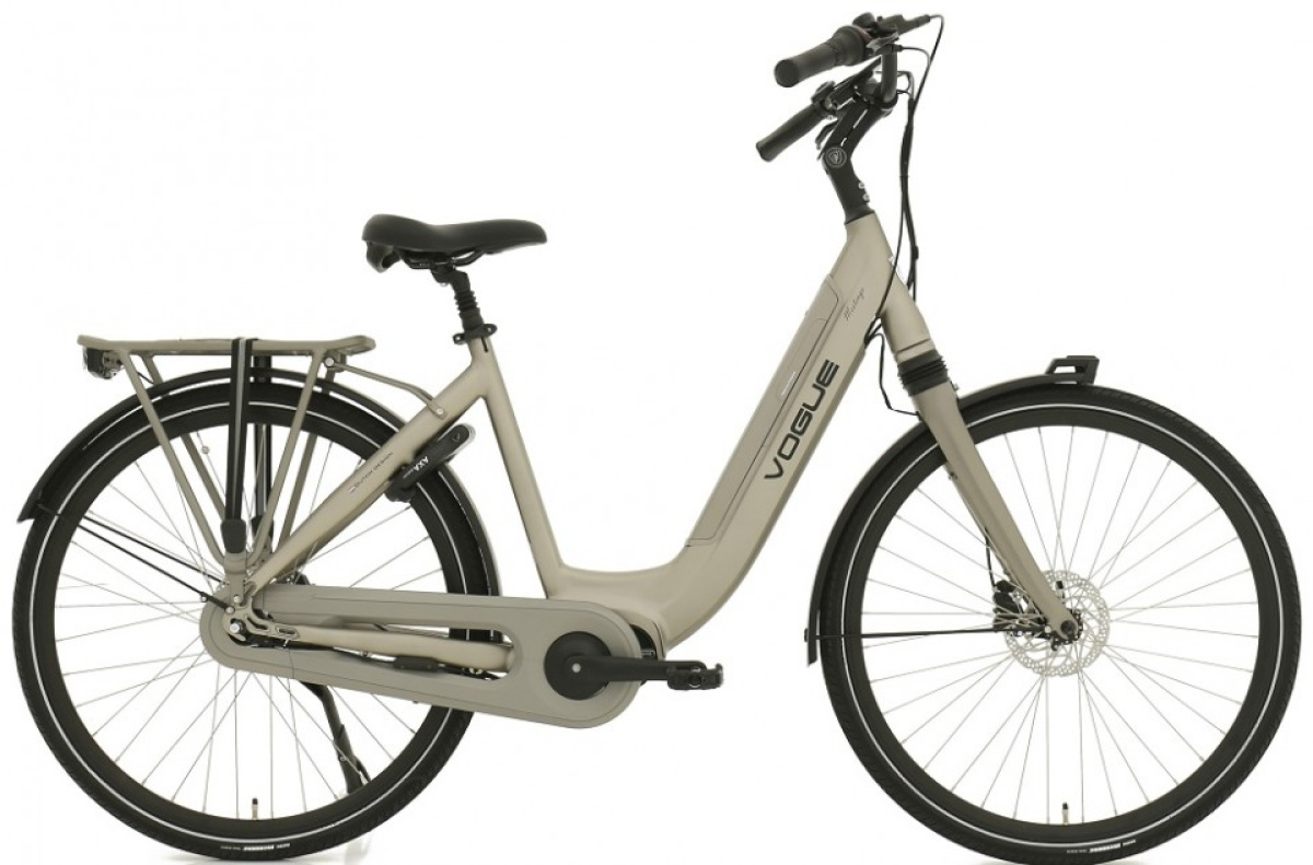 Gazelle montreux ltd Dames blauw wit 53cm TWEEDEHANDS