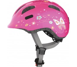 Abus Abus Helm Smiley 2.0 Pink Butterfly M 50-55